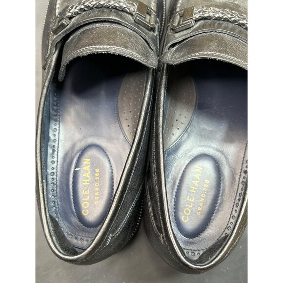 Cole Haan Mens Grand 360 Black Leather Loafers Size 12 M main image 5